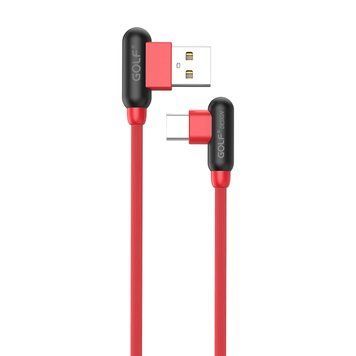 Кабель USB GOLF GC-45 Type-C 1м Червоний 11k06p247v2 фото