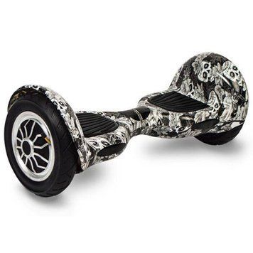 Гироборд Smart Balance Wheel 10.0" (Самобаланс, Led, Bluetooth, сумка) Черепа 13k05p001v4 фото