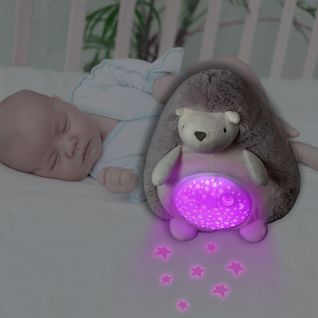Дитяча іграшка-нічник з проектором Baby Ono Їжачок Хьюго 480, 60 мелодій (SB) 03k17p395 фото