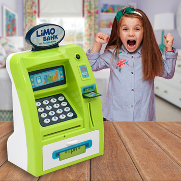 Детская игрушка Банкомат-копилка M 4550 I UA от Limo Toy, с аудиоэффектами (IGR4) 03k05p074 фото