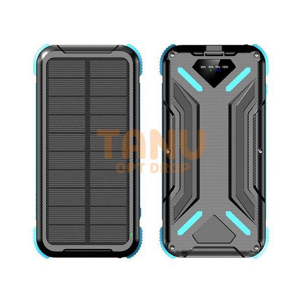 Універсальна мобільна батарея Jiageng ZL807 10000 mAh із бездротовою зарядкою 5 Вт, Блакитний (AMN) 11k12p253v2 фото