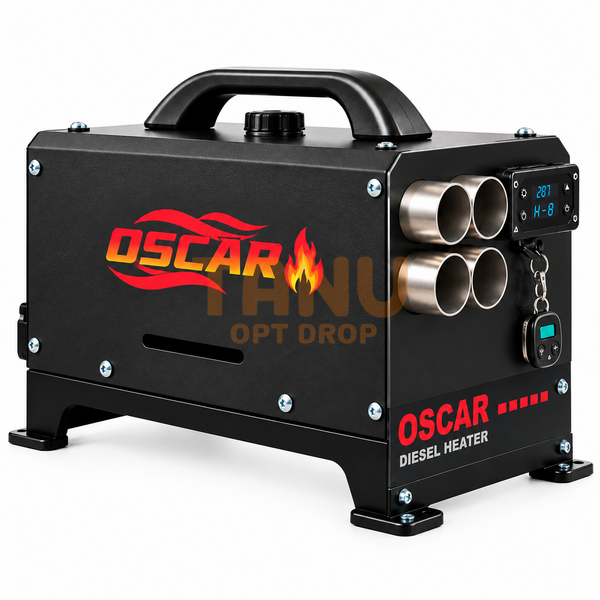 Автономний дизельний обігрівач OSCAR 5kW Lighter Black Matte(ISML) 01k07p171v9 фото