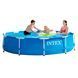 Круглий каркасний вуличний басейн для всієї родини Intex 28210 Metal Frame Pool, 366х76 см, 6503 л 02k12p030 фото 3