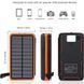 УМБ Power bank ViaKing 10000 Сонячна панель Помаранчевий (H-10) 11k12p002v2 фото 3