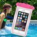 Універсальний прозорий водонепроникний чохол для телефону WaterProof Bag Рожевий 11k02p136v3 фото 1