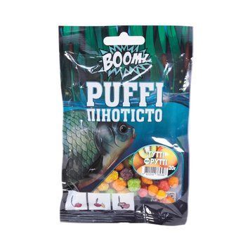 Насадка пінотісто риболовне BOOM Puffi 20 г Тутті-Фрутті 02k04p211v14 фото