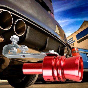 Автомобильный турбо-звуковой свисток на глушитель-выхлопную трубу Turbo Sound SOUND For Car EL-1290 M 1.6&shy;2.0L Красный (237) 04k03p170v3 фото