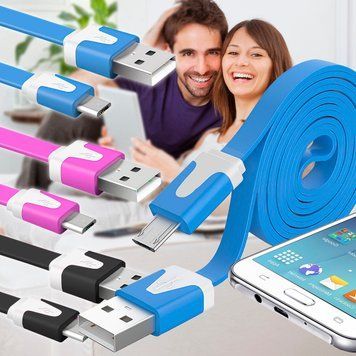 MicroUSB кабель для заряджання та передачі даних Micro V8 1м (206) 11k06p248 фото