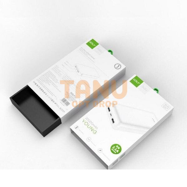 Внешний аккумулятор Golf G57 20000 mAh Черный 11k02p086v1 фото