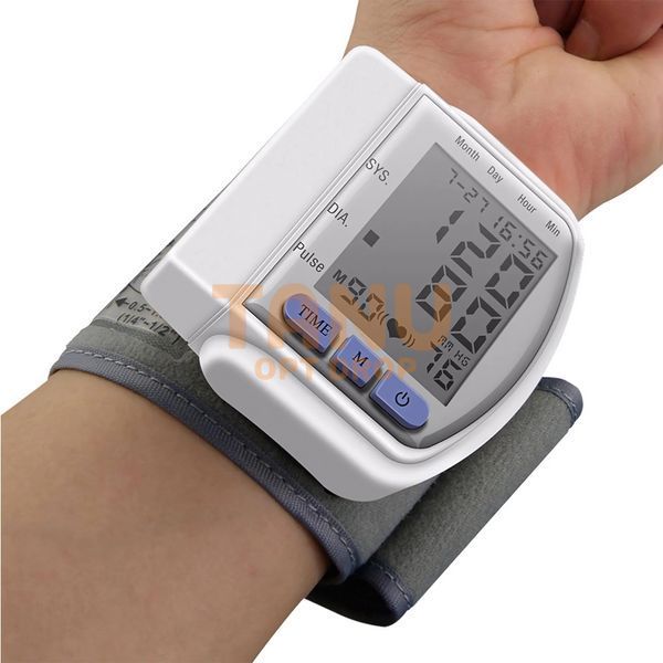 Цифровий тонометр на зап'ястя Automatic Wrist Watch Blood Pressure 06k02p002 фото