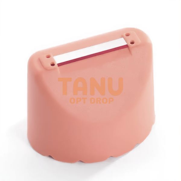 Ручной нож-овощечистка для овощей и фруктов с контейнером 7x6x5см Double-Sided Peeler With Storage Box Розовый 10k13p046v2 фото