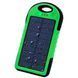 Портативний зарядний Power Bank Solar 35000 mAh на сонячній батареї з ліхтариком, Зелений, Блакитний, Чорний 11k12p089 фото 4