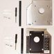 Карман-переходник 9.5 мм для установки второго жесткого диска 2.5" SSD/HDD SATA 3.0 в отсек DVD (optibay caddy) (206) 11k02p218 фото 3
