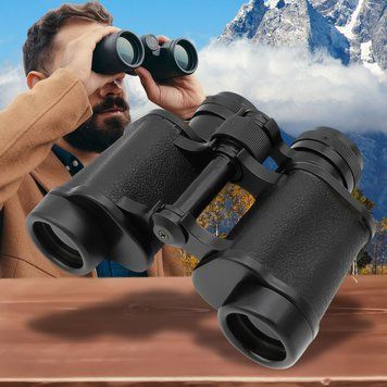Бінокль металевий Binoculars Landview 7350 8*30, 150м/1000м з чохлом в комплекті, Чорний (ЖЯ) 02k03p242 фото