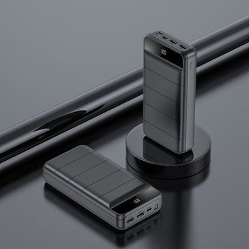УМБ Power Bank ViaKing T35590 Type-C 50000 mAh Черний (H-7) 11k12p001v2 фото