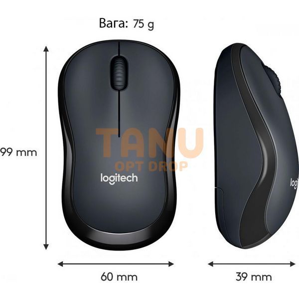 Беспроводная компьютерная портативная USB мышка LOGI SILENT M220 (206) 11k07p027 фото