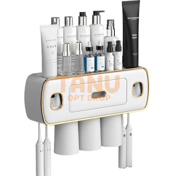 Держатель для зубных щеток с выдвижными ящиками TOOTHBRUSH HOLDER XL-716/205 01k01p186 фото