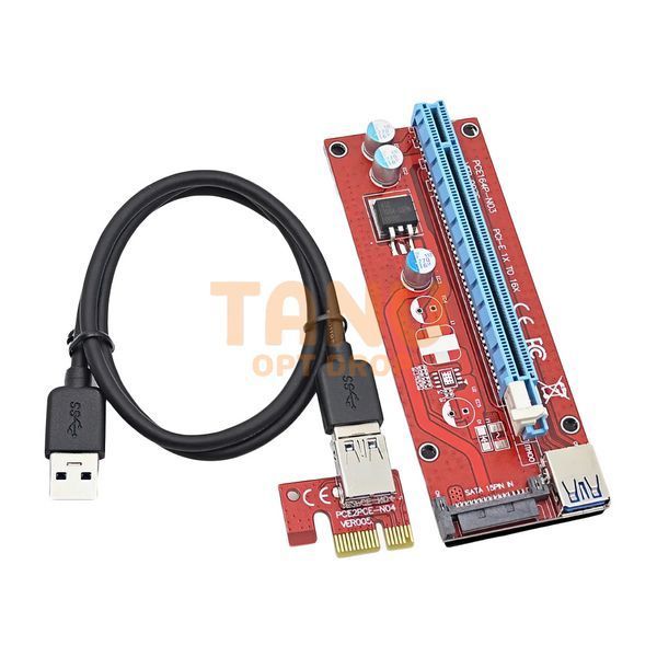 Райзер для відеокарти PCI-E SATA (В) 11k06p367 фото