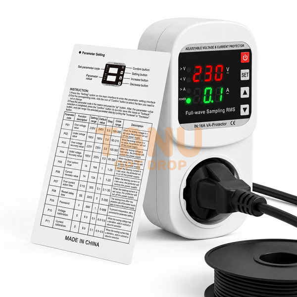Защитное реле напряжения в розетку 220V ( X06/57893) 11k06p516 фото