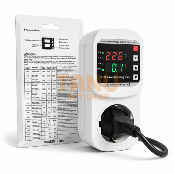 Защитное реле напряжения в розетку 220V ( X06/57893) 11k06p516 фото