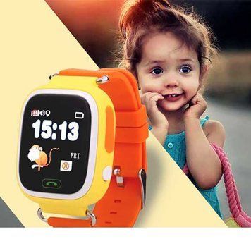 Детские Умные Часы Smart Baby Watch Q80 Желтые 11k08p008v2 фото