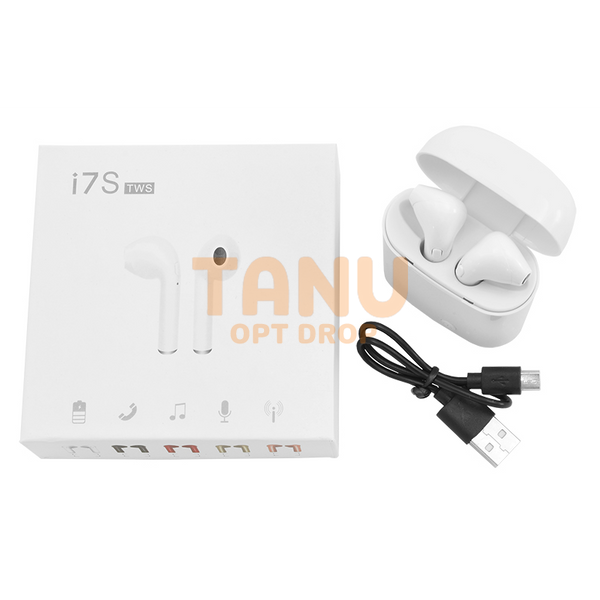 Повністю бездротові навушники i7s tws, Bluetooth 11k01p010 фото