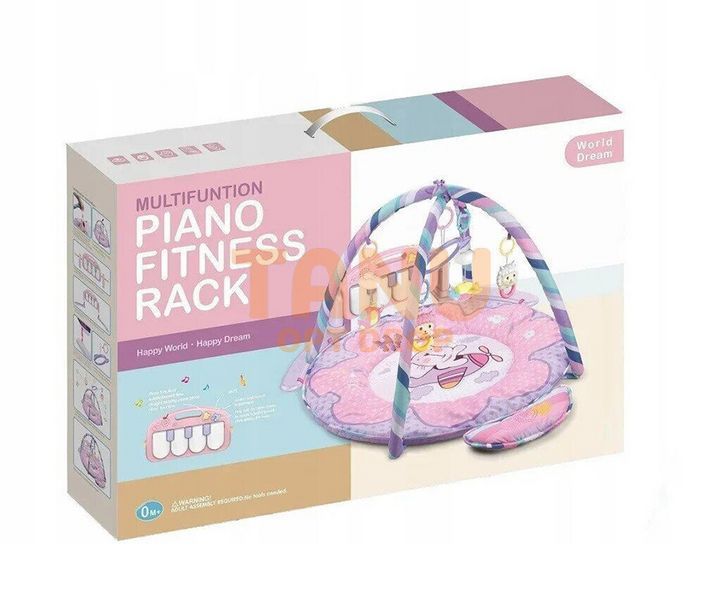 Развивающий коврик PIANO FITNESS RACKНЕ Голубой 03k17p022v2 фото