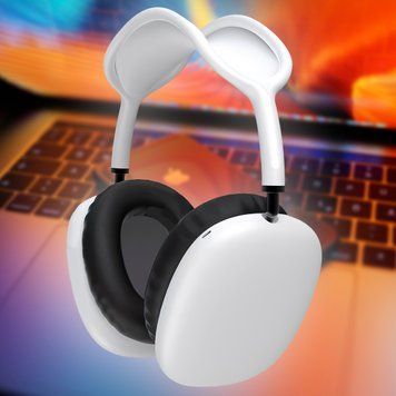 Беспроводные стерео bluetooth наушники AirMax P9 PRO 400 мА/год Белые 11k01p109v2 фото