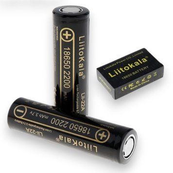 Аккумулятор LiitoKala Lii-22A-JT 18650 2200mah /AX 11k12p362 фото