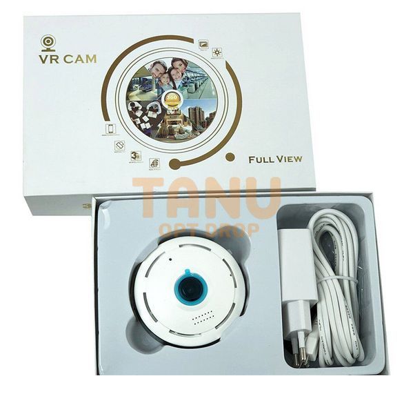 Wi-Fi/IP камера відеоспостереження VR CAM V380-V3-G 380 градусів 11k05p021 фото