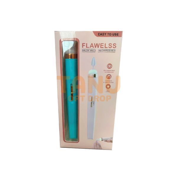 Домашний фрезер для маникюра и педикюра Flawless Salon Nails Голубой/EL-2064 07k05p033v2 фото