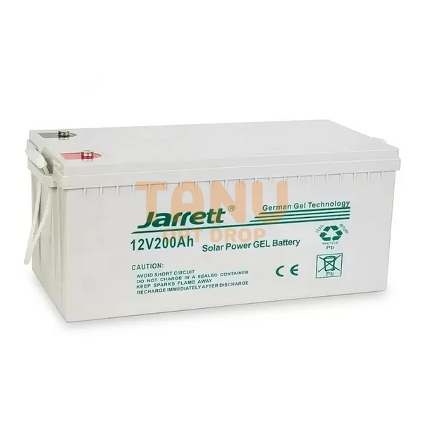 Гелевый аккумулятор для домашних систем электропитания Jarrett GEL Battery 200 Ah 12V 04k03p200v2 фото