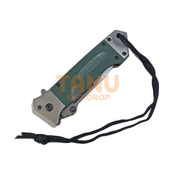 Ніж складний Browning №314/061GN 21,5 см Сірий/Зелений 02k13p053v1 фото