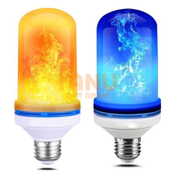 Лампа LED Flame Bulb з ефектом полум'я вогню, E27 01k09p193 фото