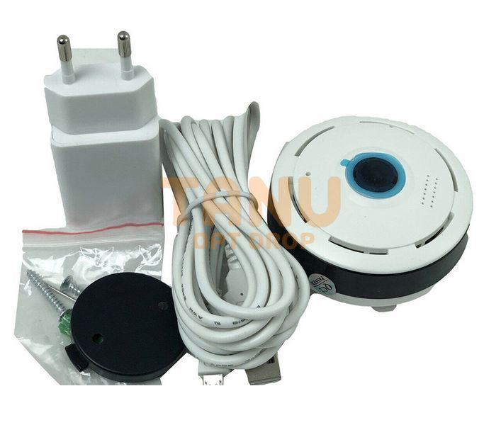Wi-Fi/IP камера відеоспостереження VR CAM V380-V3-G 380 градусів 11k05p021 фото