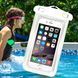 Універсальний прозорий водонепроникний чохол для телефону WaterProof Bag Білий 11k02p136v6 фото 1