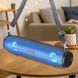 Беспроводная Bluetooth колонка Kimiso KM-203 с подсветкой, аккумуляторная, FM-радио, AUX, 10 Вт, Синий (жя) 11k03p244v4 фото 1