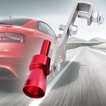 Автомобильный турбо звуковой свисток на выхлопную трубу Turbo Sound EL&shy;1290 (S 1.0&shy;1.6L) Красный 04k03p007v3 фото