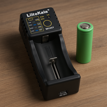 Зарядное устройство для батареек LiitoKala Lii-100B battery charger (AX) 11k12p257v1 фото