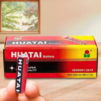 Батарейка Huatai AA R6BER 1 шт 11k12p176 фото