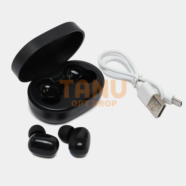 Бездротові навушники-гарнітура Air Dots Pro, Bluetooth 5.0, до 10 м, Чорний (жя) 11k01p158 фото