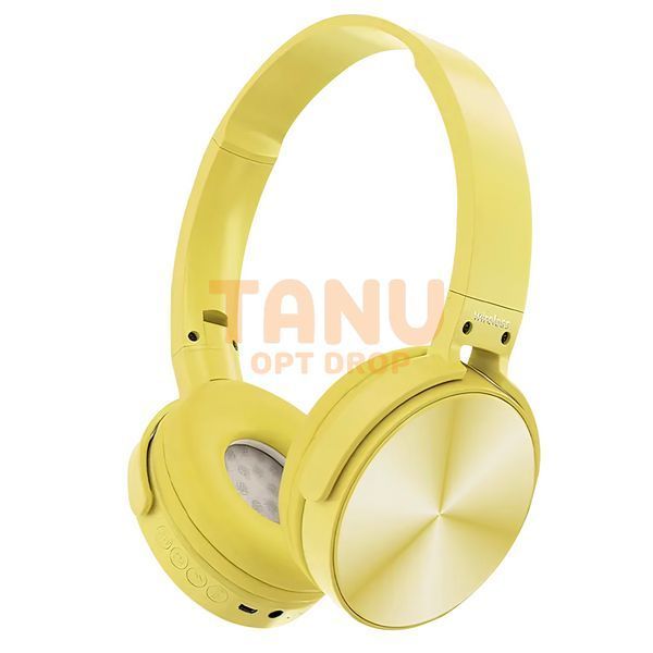Бездротова bluetooth вакуумна Stereo гарнітура навушники ST96 Жовті (225) 11k01p098v2 фото