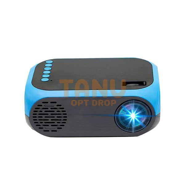 Проектор портативный мультимедийный Full HD Led Projector YG320C Черно-синий/626 11k09p016v1 фото