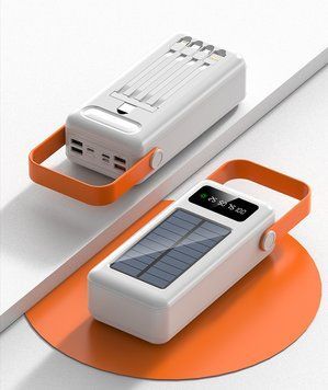 УМБ Power Bank ViaKing 50000 YM-637CK Солнечная панель Белый (N-3) 11k12p005v2 фото