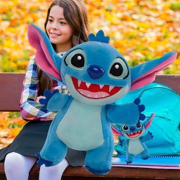 Детская декоративная маленькая мягкая игрушка-брелок Stitch 13см 8383 Синий (AX) 03k27p005v2 фото