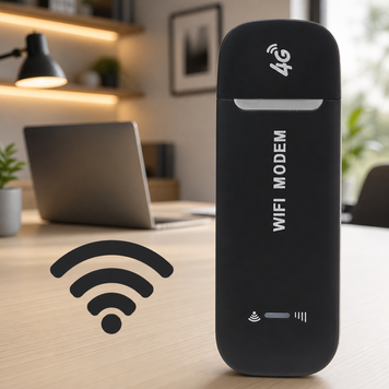 Модем Wi-Fi-маршрутизатор 4G, чорний, USB-маршрутизатор Plug and Play, 4G LTE (X05/4719) 11k04p124 фото