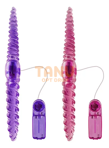Двухсторонний спиральный фаллоимитатор (Double Ended Dildo). Розовый №:113/X26 18k07p003v1 фото