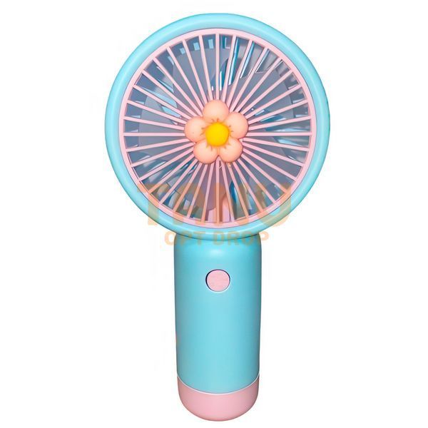 Портативний ручний-настільний вентилятор miniFan 99010-2 (USB-A - DC) Блакитний (YAB) 01k07p152v3 фото