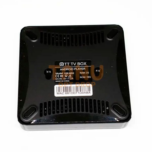 ТВ-приставка Smart TV Box Android X88 mini 4 ядра 2Gb RAM 16Gb ROM Android с пультом управления (205) 11k09p031 фото