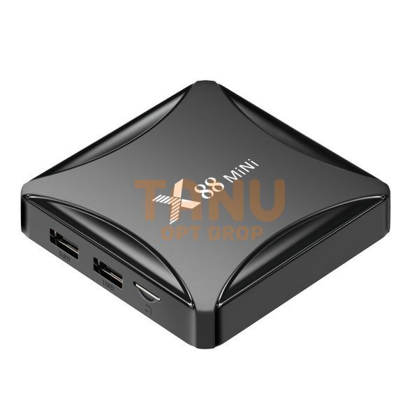 ТВ-приставка Smart TV Box Android X88 mini 4 ядра 2Gb RAM 16Gb ROM Android с пультом управления (205) 11k09p031 фото